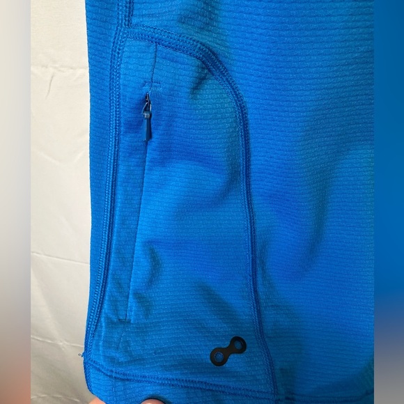 Lululemon Training Tech Short Sleeve Men’s Size Medium/Large Beaming Blue - Picture 2 of 8